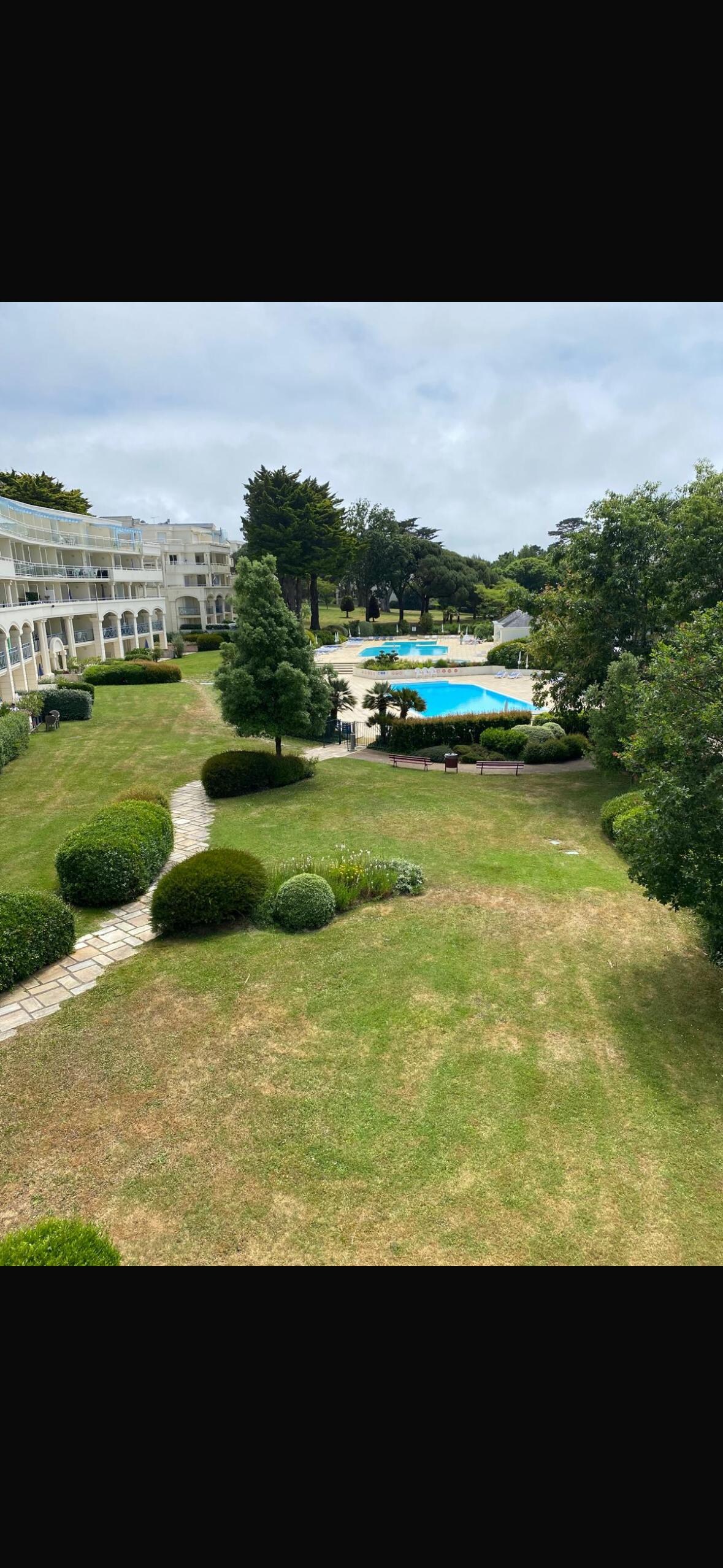 View over pools 
