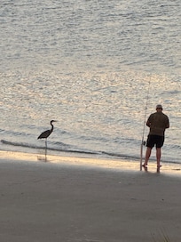 Great fishing right outside the door!