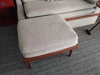 dirty furniture with stain