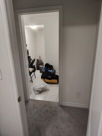 Looking out of bedroom