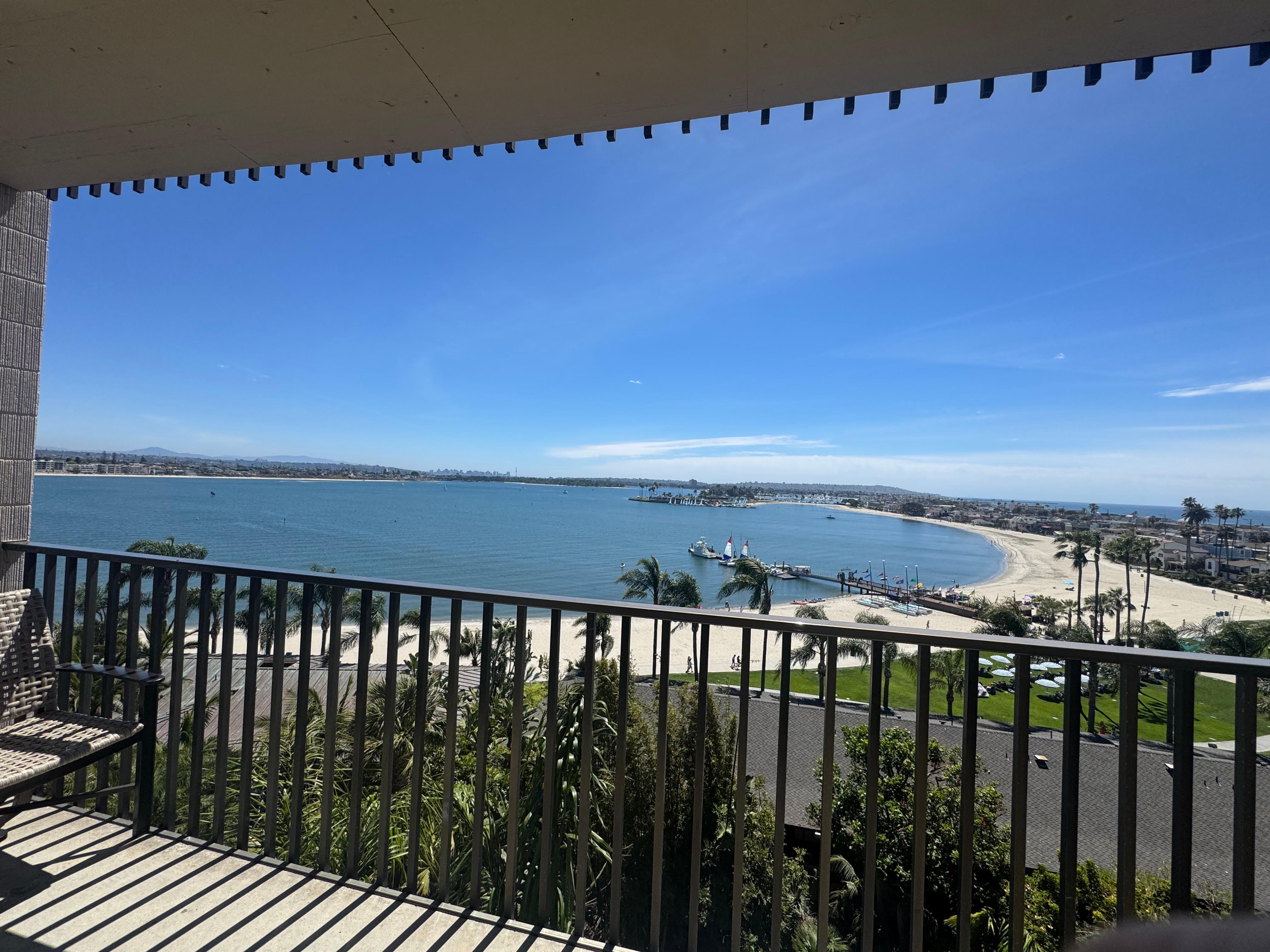 Amazing view from our room