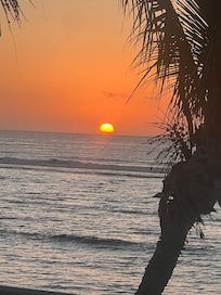 Sunrise from the patio