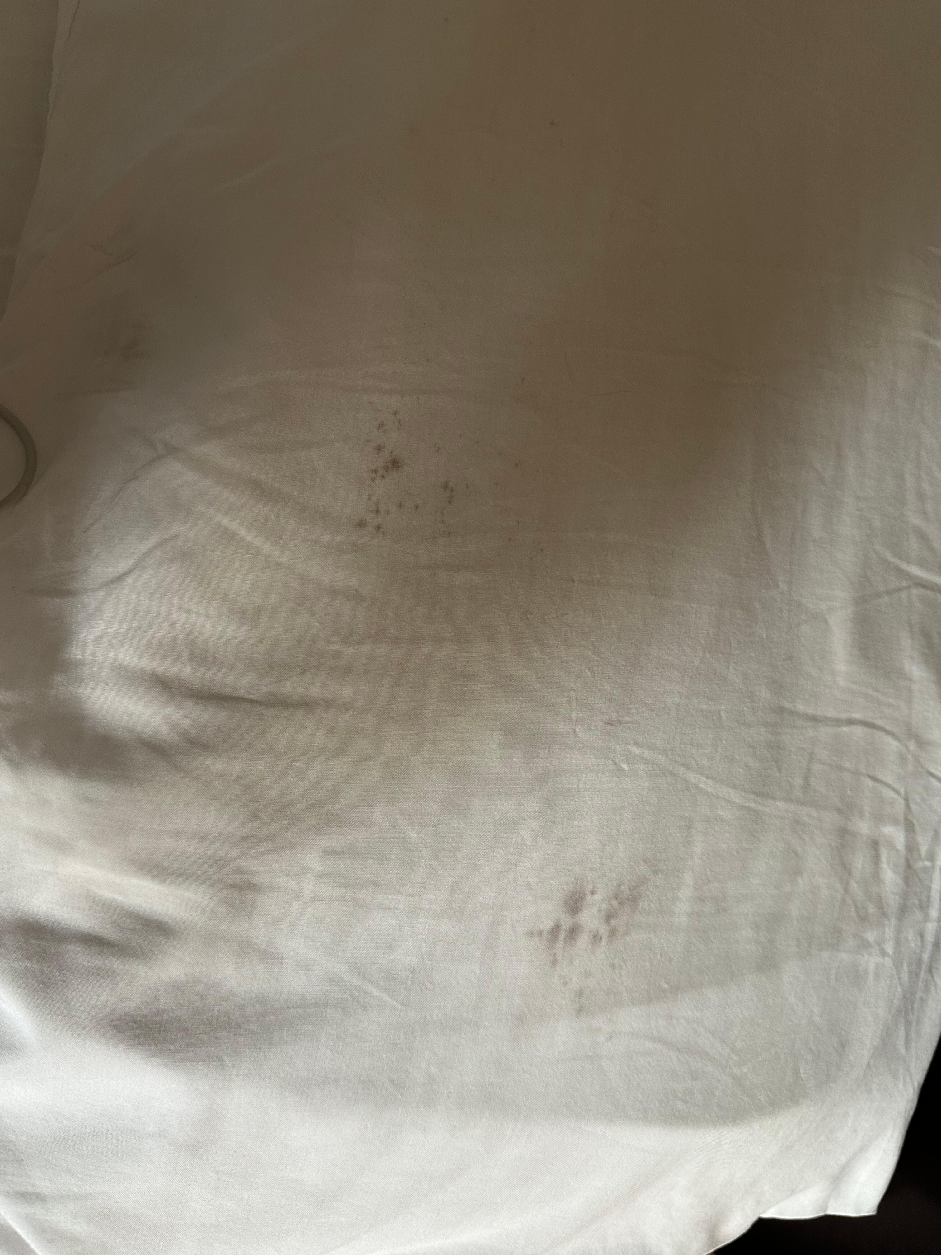 Old Mildew on the pillowcase 