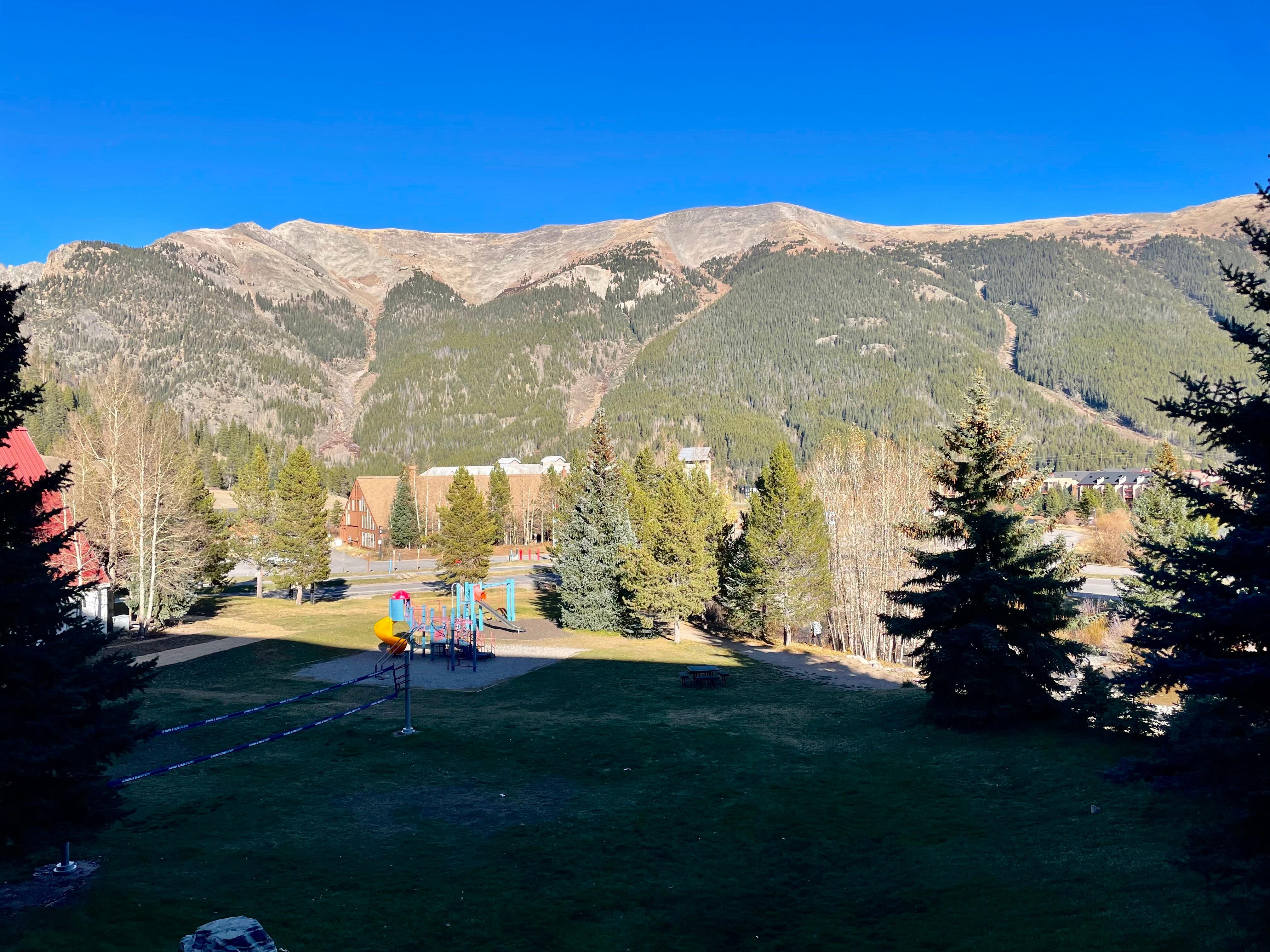 View outside our room