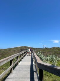 walkway to the beach!