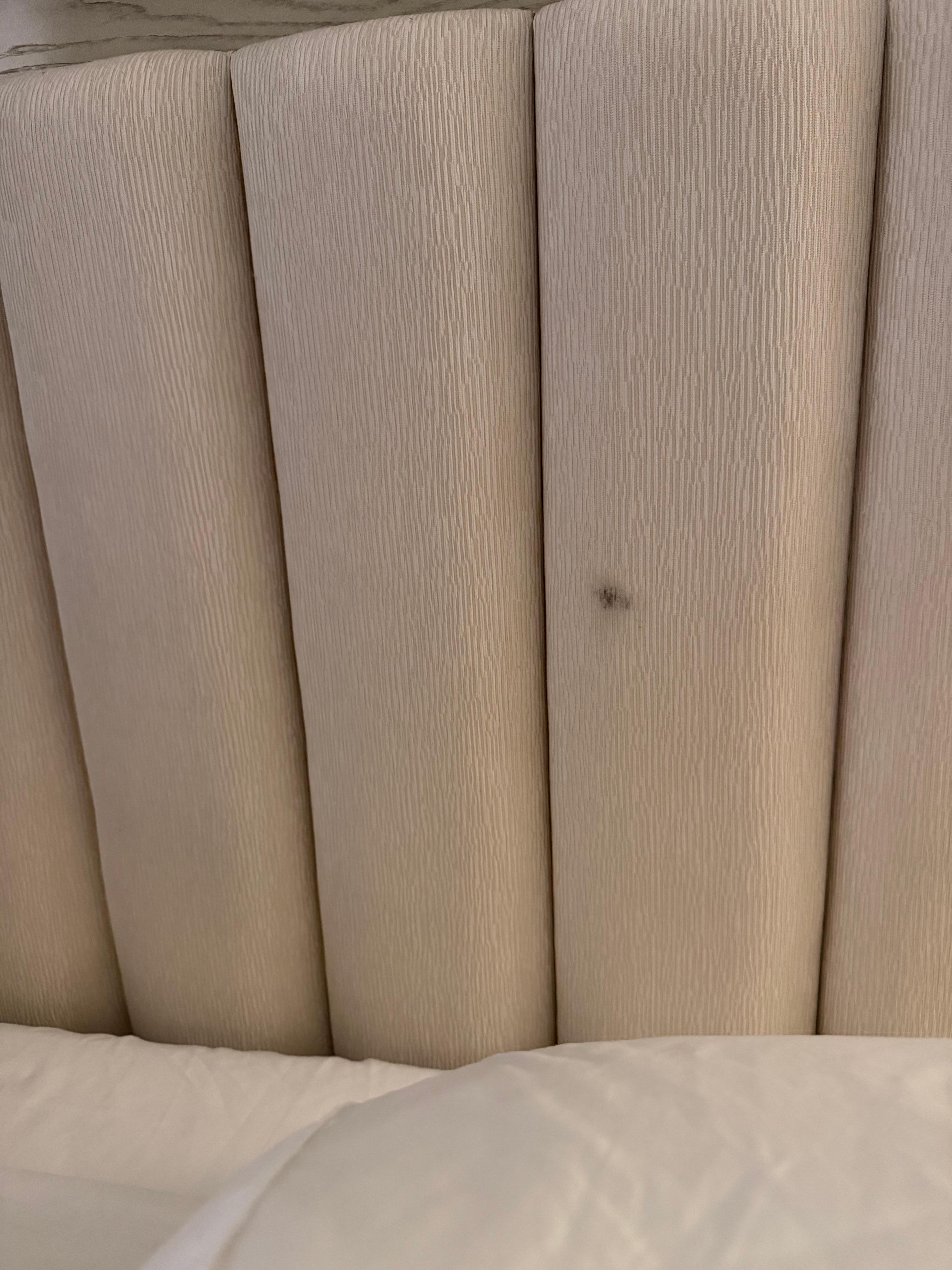 STAIN ON MASTER BEDROOM HEADBOARD 