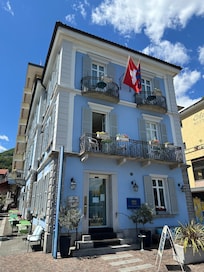 Front of hotel