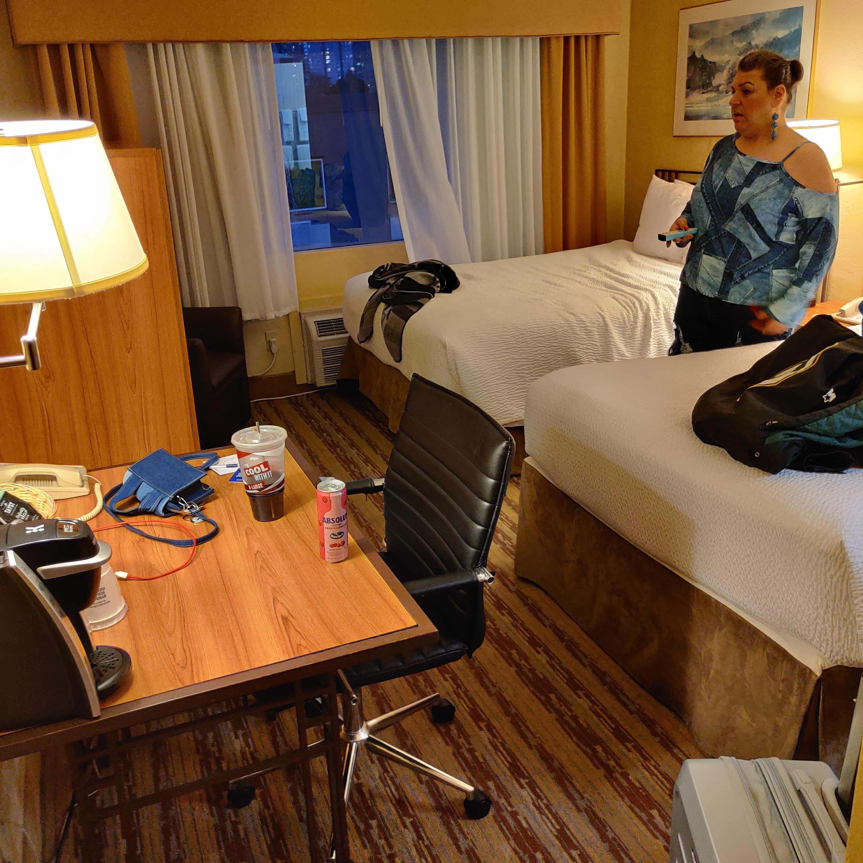 Room we ended up with 