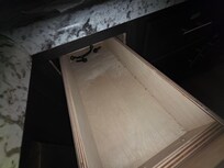 Mouse droppings in the kitchen drawers