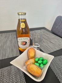 Petite gourmandise de bienvenue