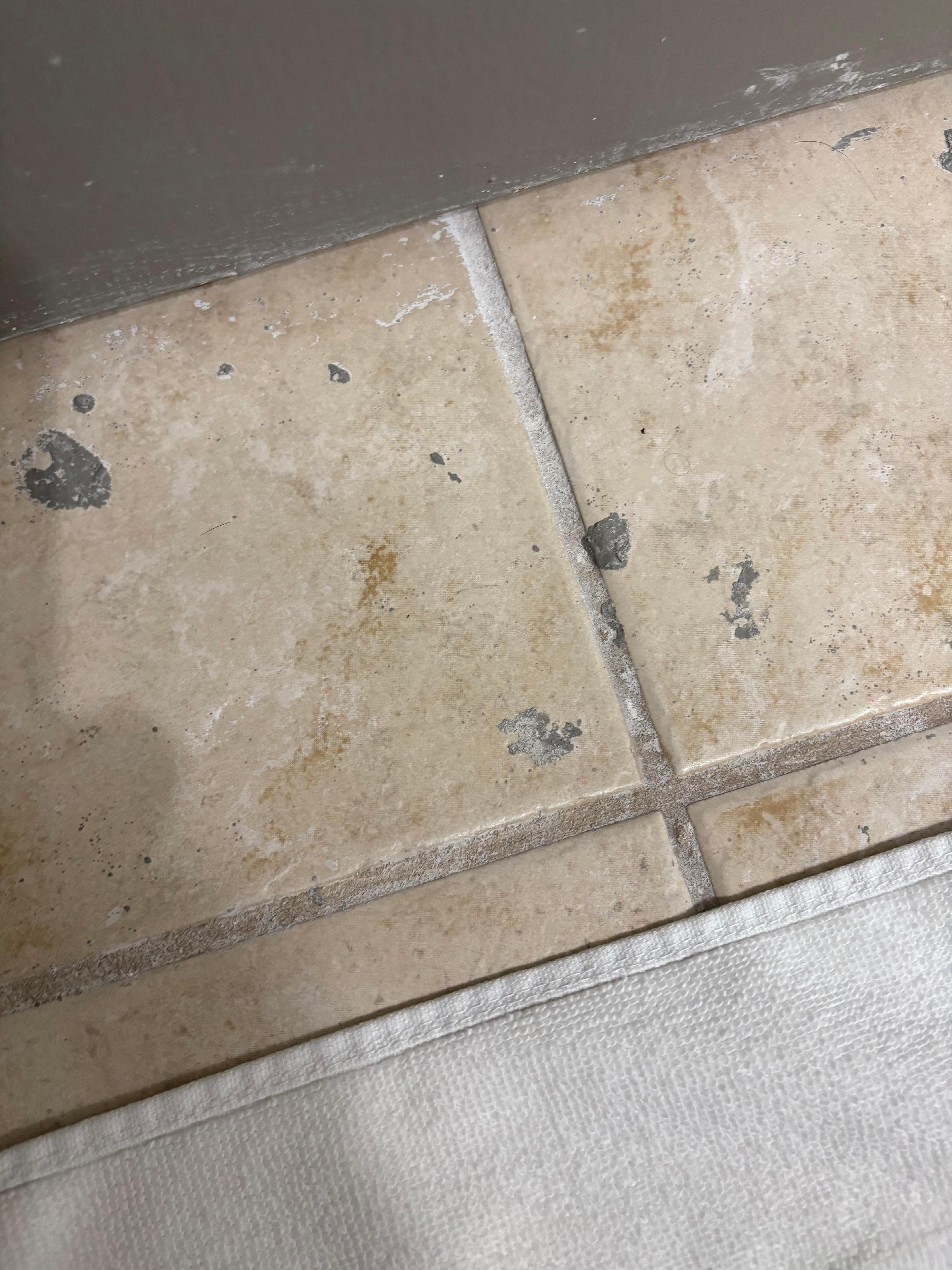 Paint all over the floor