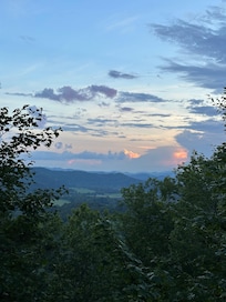 View from back porch.