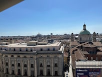 From roof top!