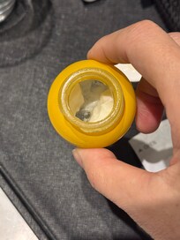 Must remember to keep expensive products in your luggage to avoid greedy housekeepers from scrapping it.