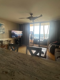 View from kitchen