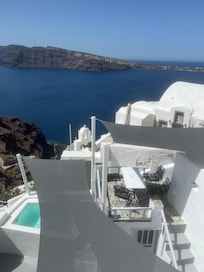 View from top terrace