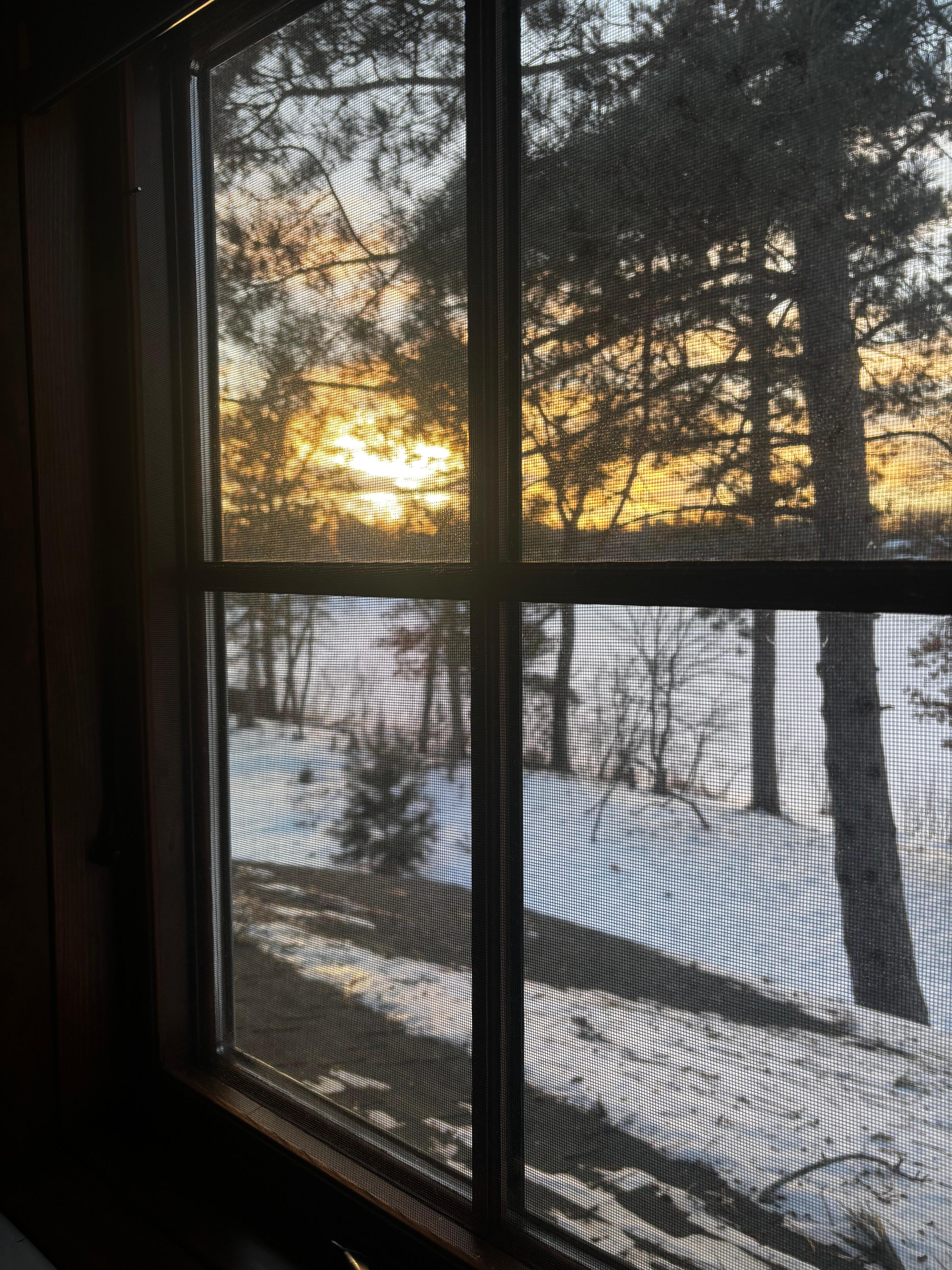 Great views out every window