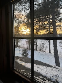 Great views out every window