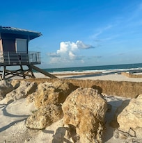 Right across the street