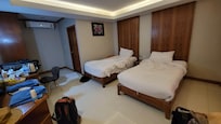 inside bungalow room (twin)