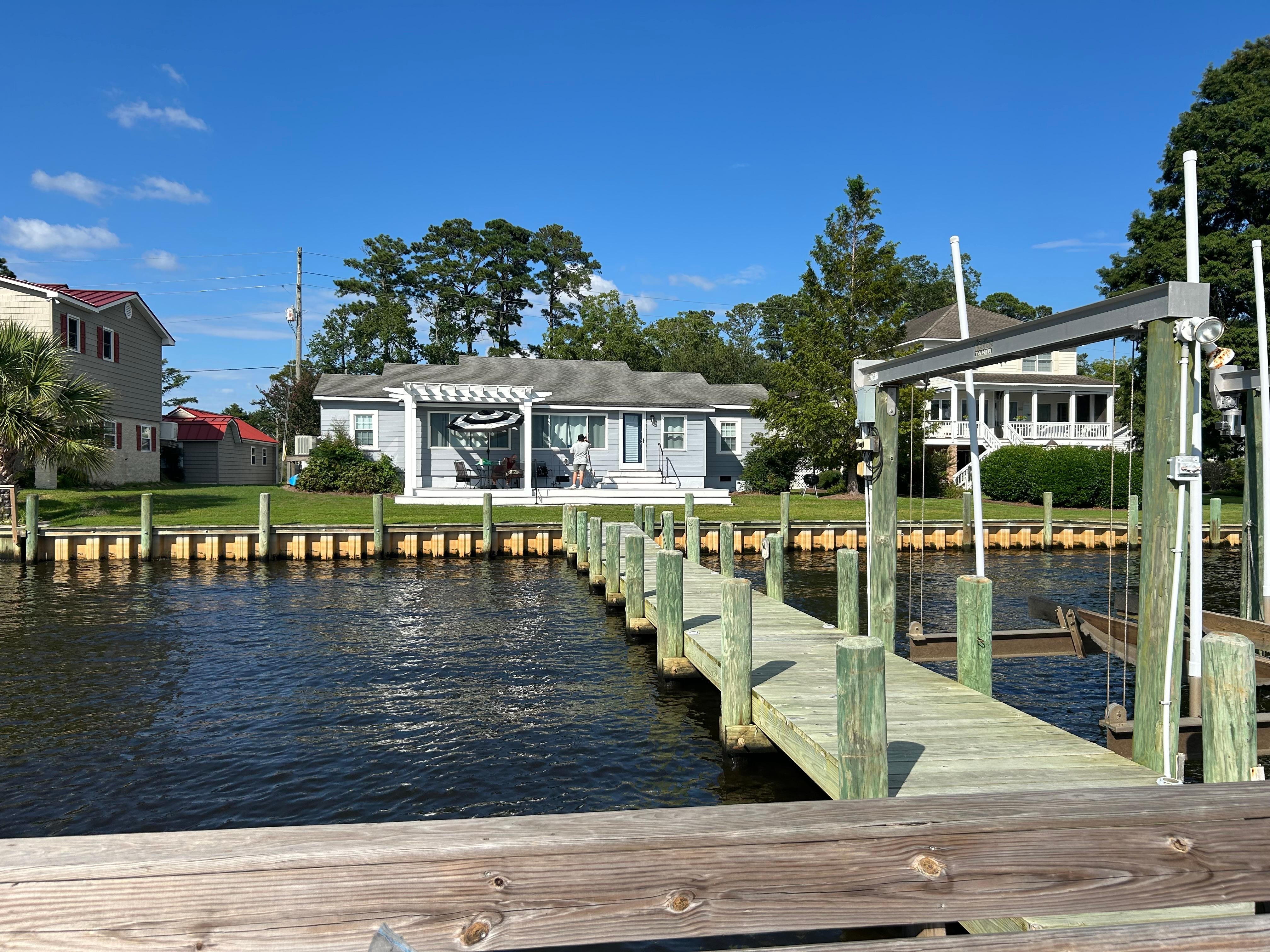 View of home from the dock.