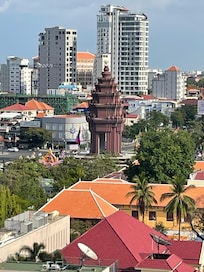 View on city