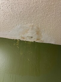 Ceiling in bedroom