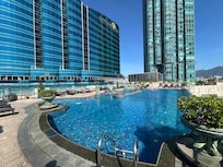 Pool deck on 20th floor