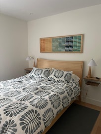 One of the bedrooms.