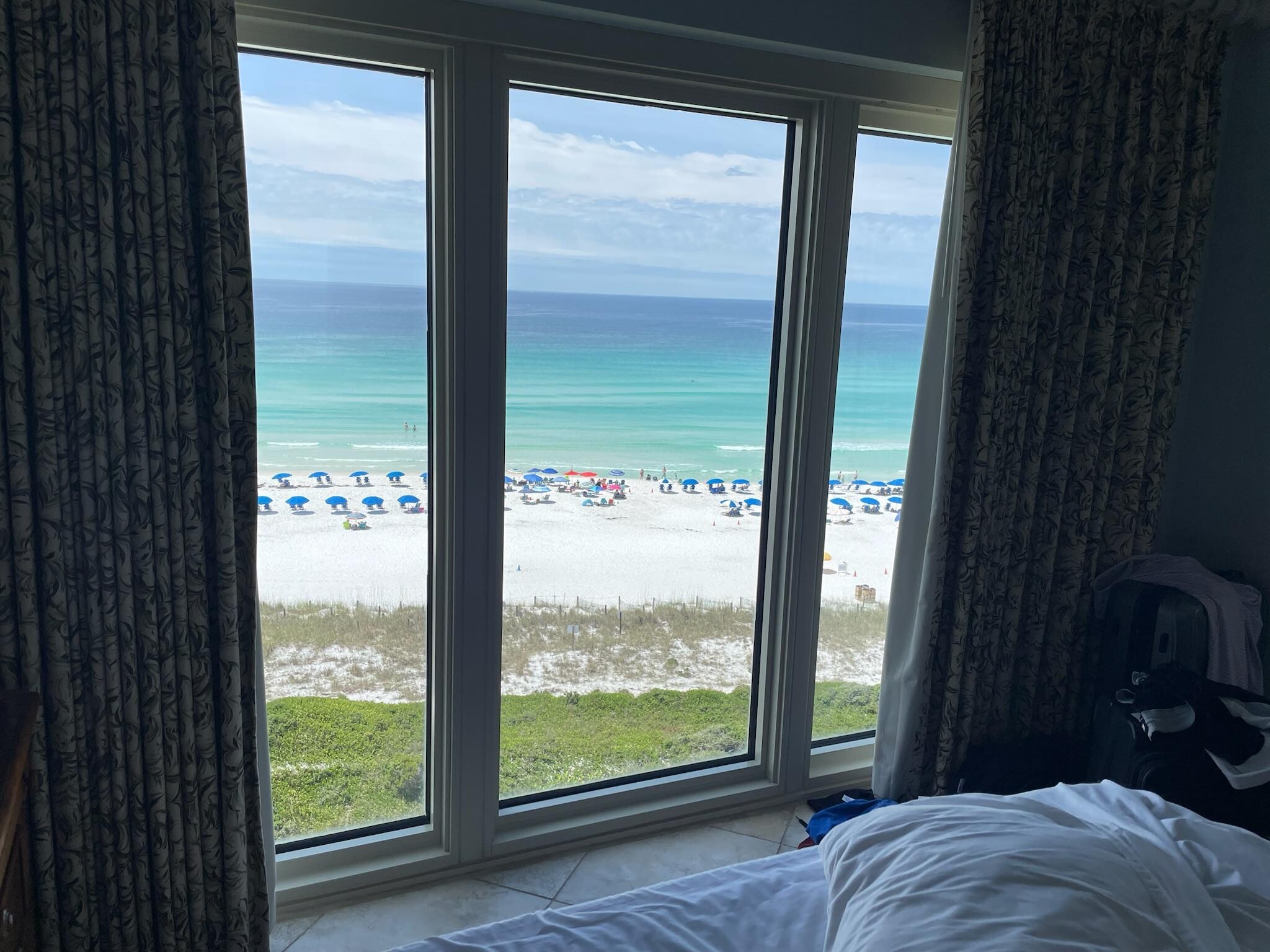 View from master bedroom. 
