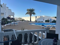 Patio area from terrace