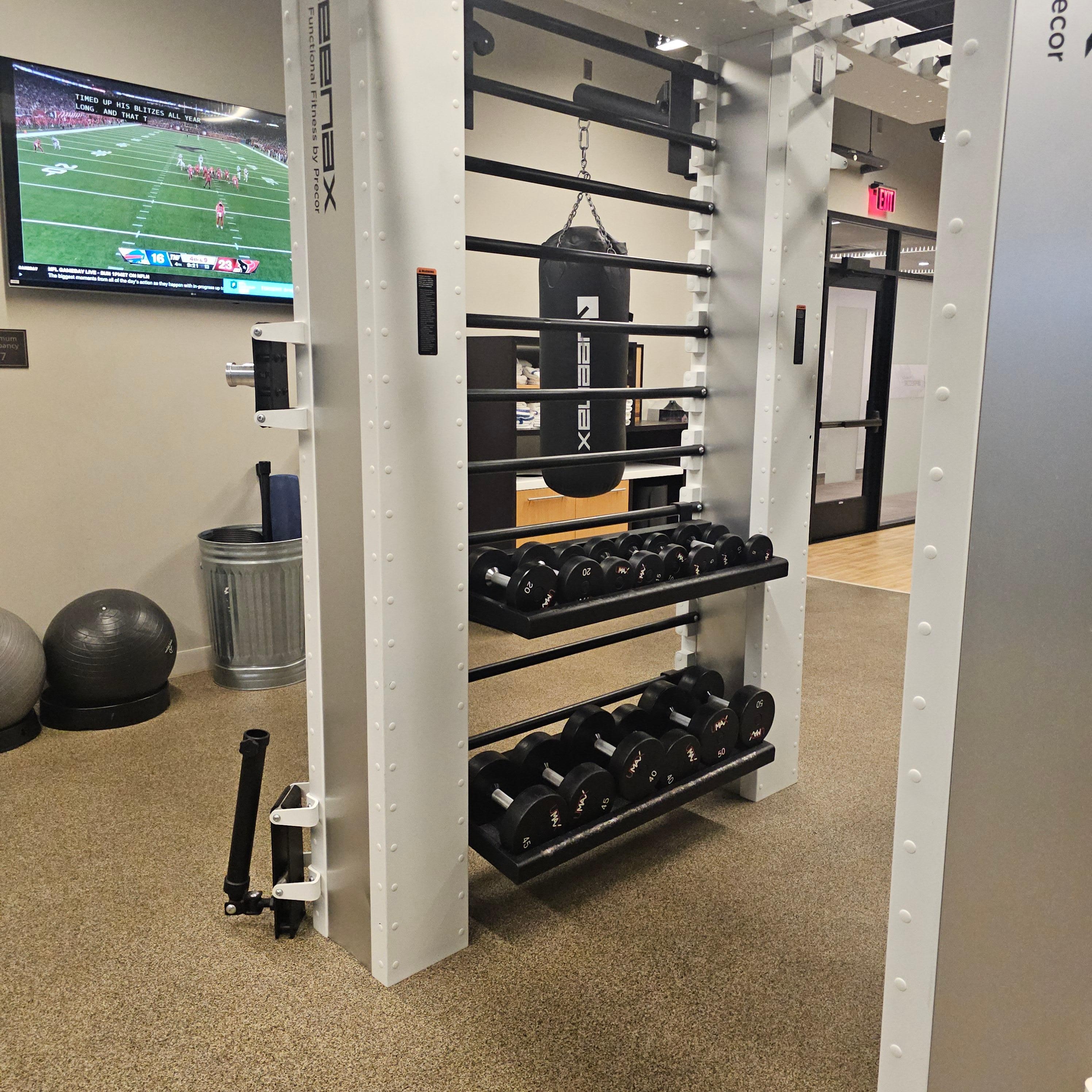 The workout room is awesome! 