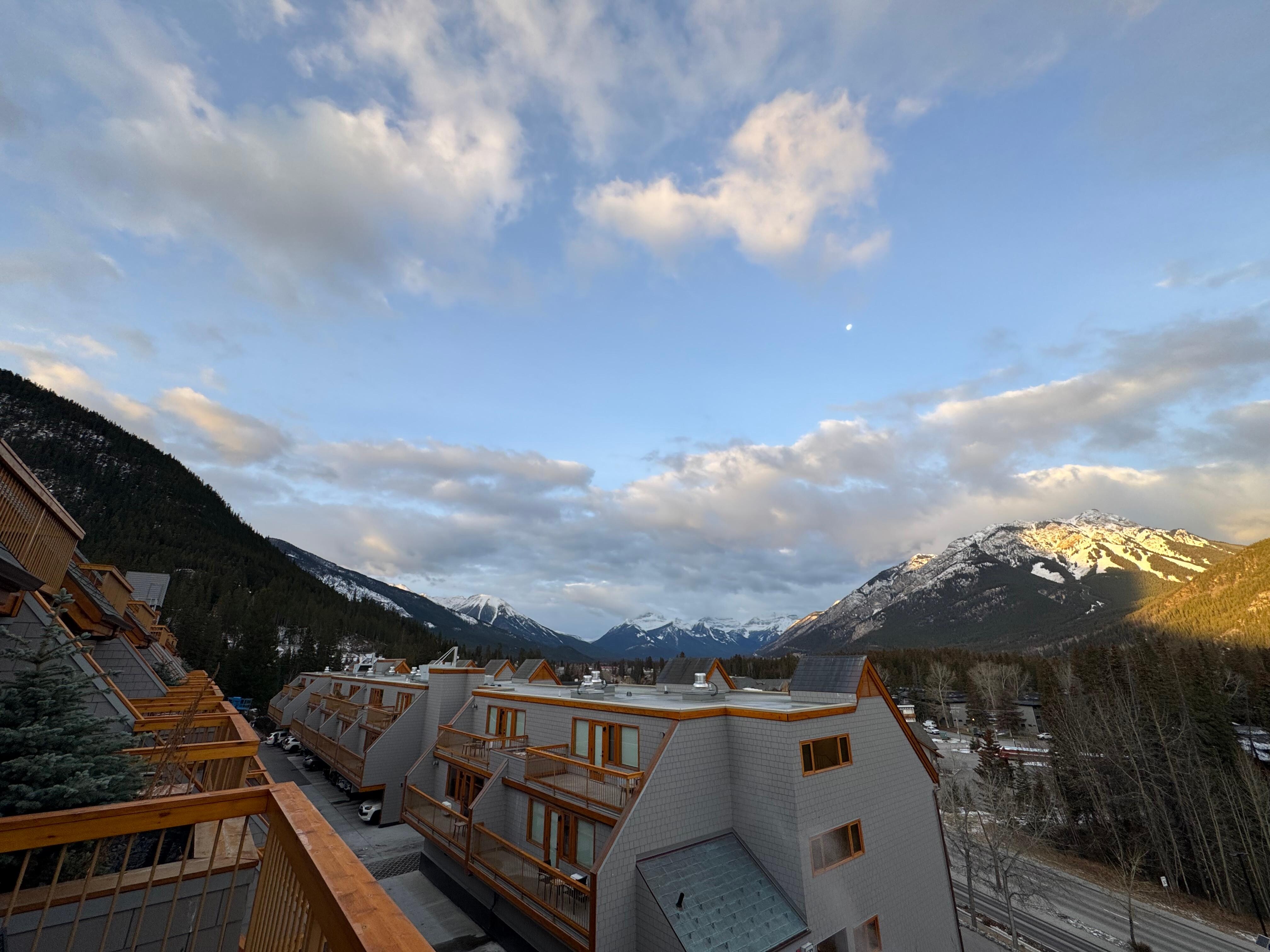 View from the balcony