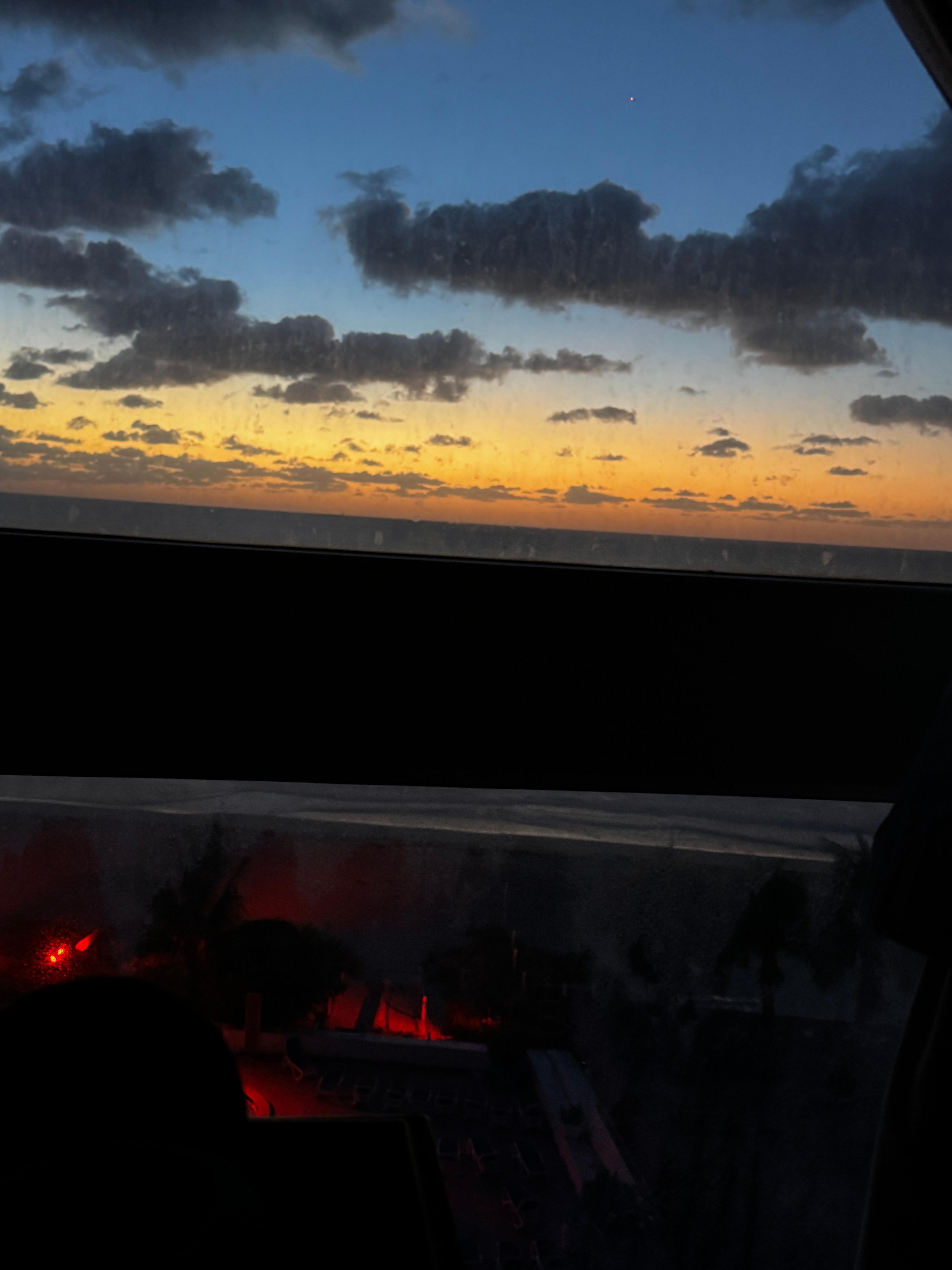 From the balcony