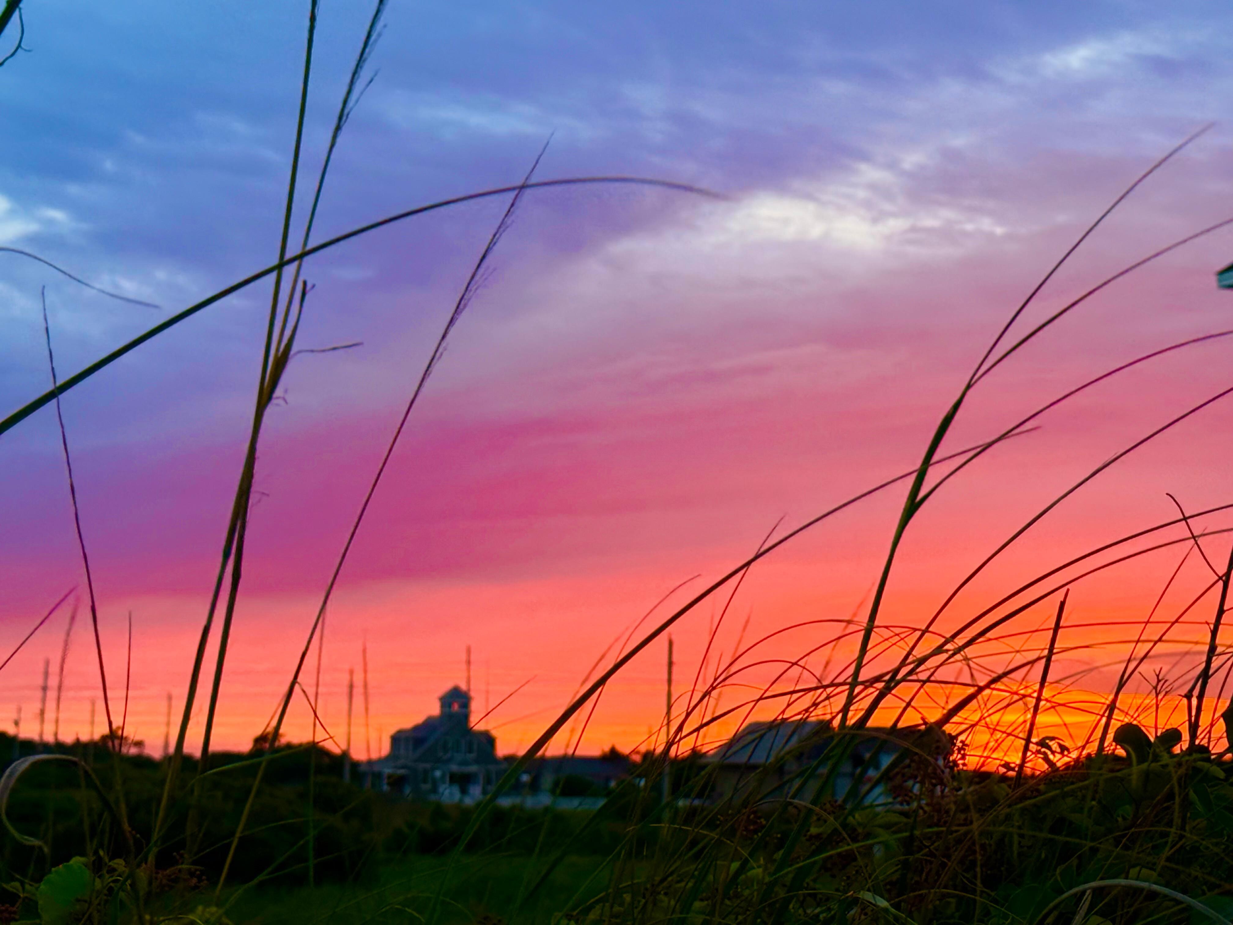 Beautiful sunset.