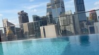 Loved our time at the roof top pool - beautiful views and quiet