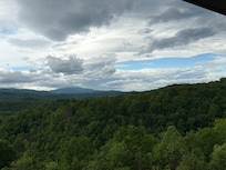 View from the balcony