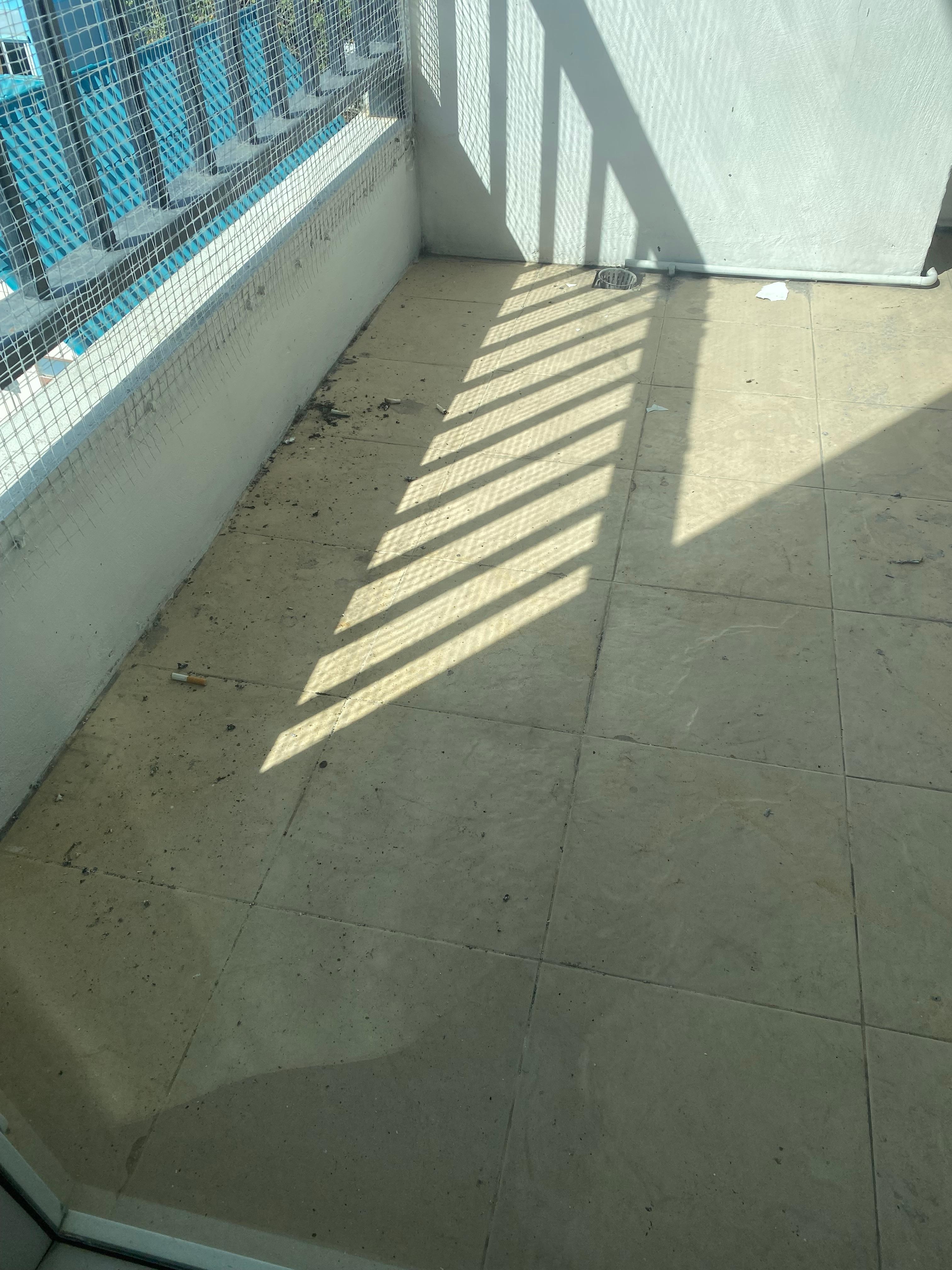 Dirty with old cigarette ends 