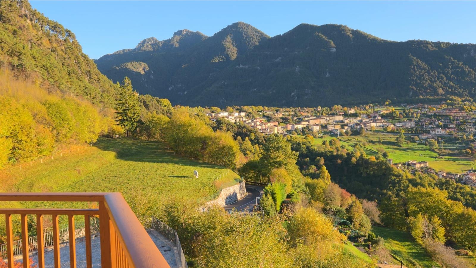 The view on a sunny day!