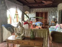 Open air living room