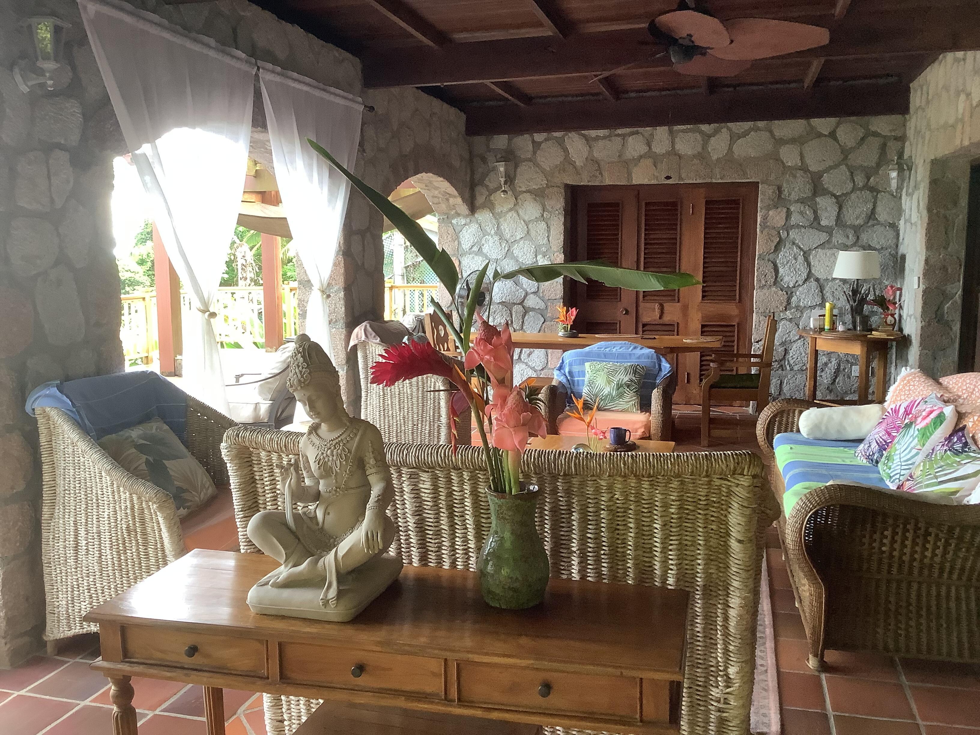 Open air living room 