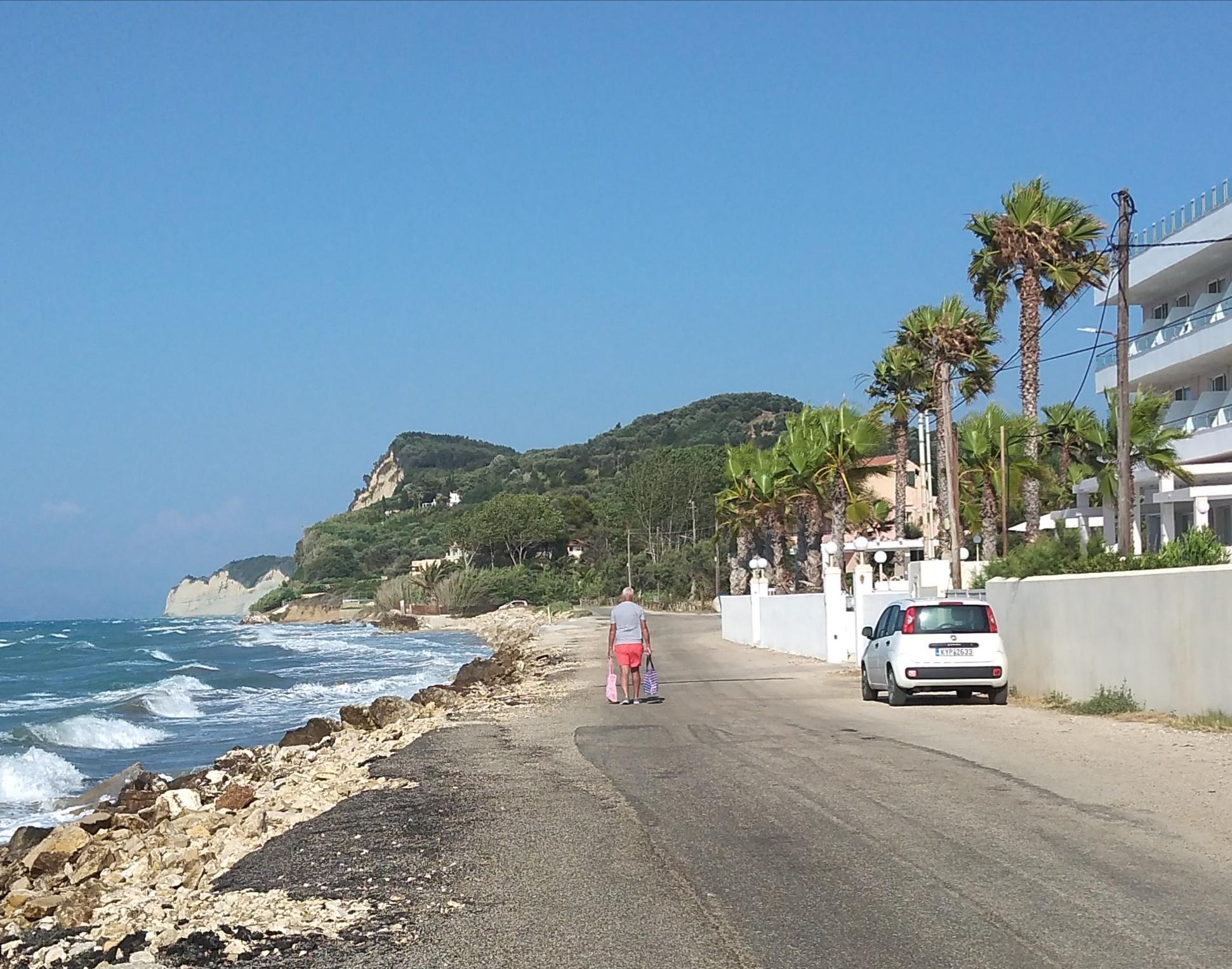 Road leading to The Wave