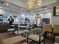 Lobby dining area