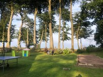 Achterin de tuin