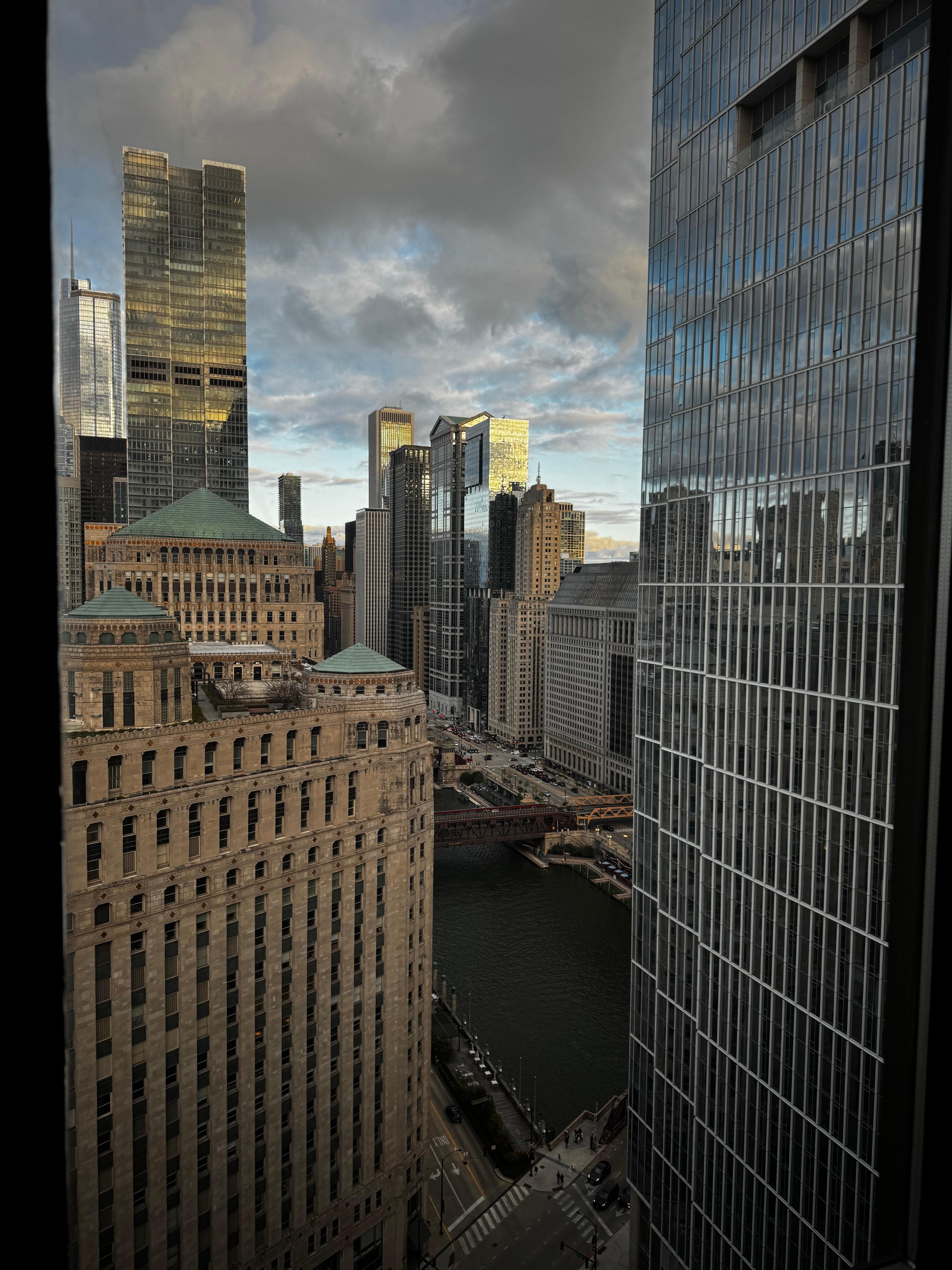 View from the top floor 