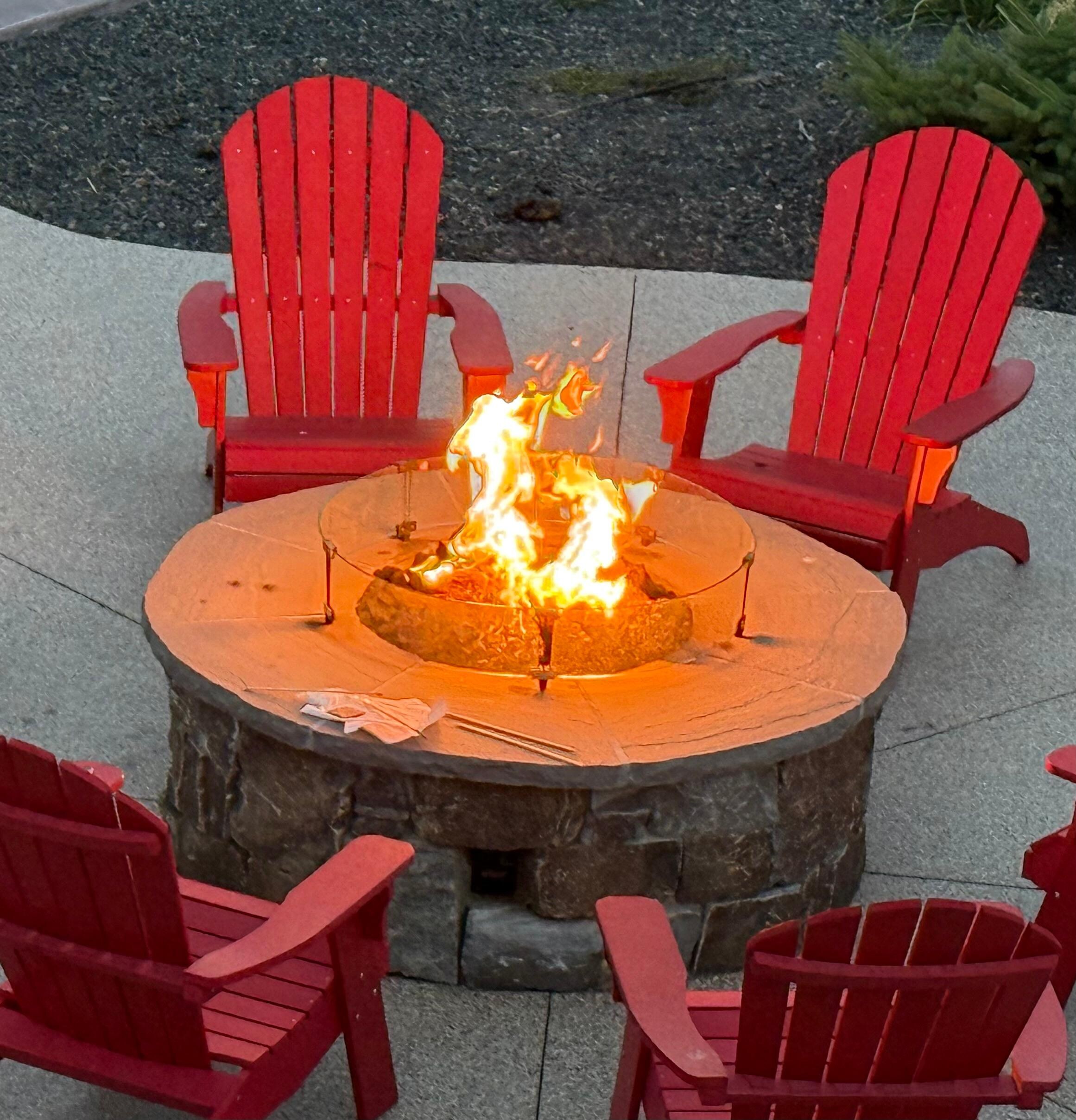 Nice fire pit 