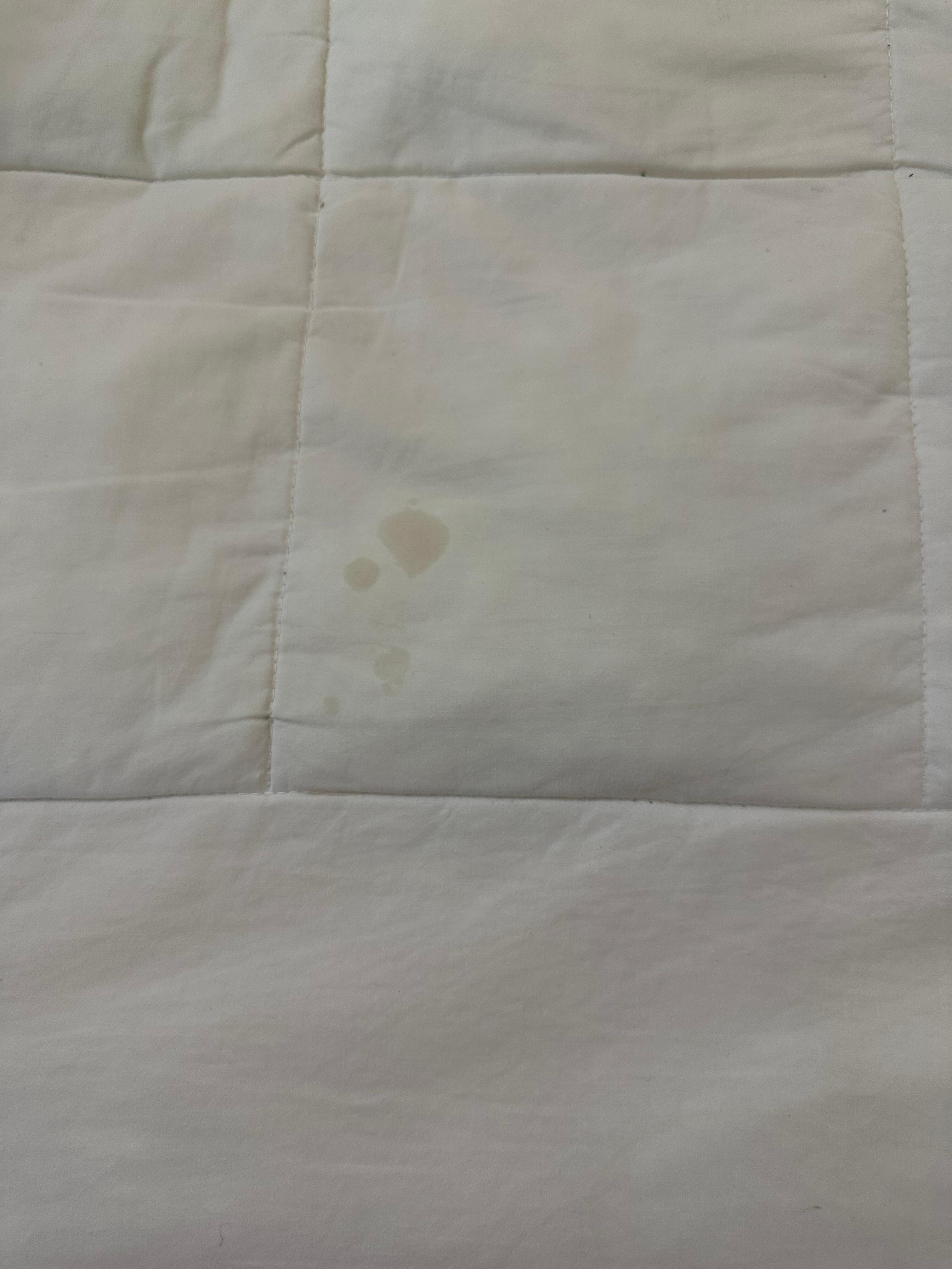 Dirty bedding