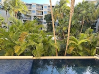 Plunge pool on our balcony