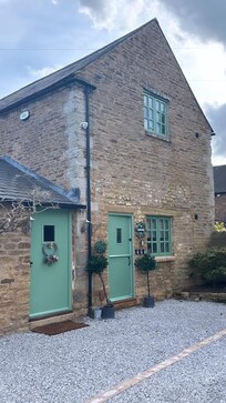 Main Entrance with key boxes