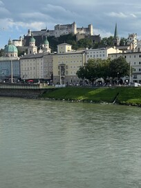 View from city